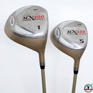 Women's Tour Collection MX400 Driver & 5-Wood Set RH Ladies Graphite Shafts FAIR